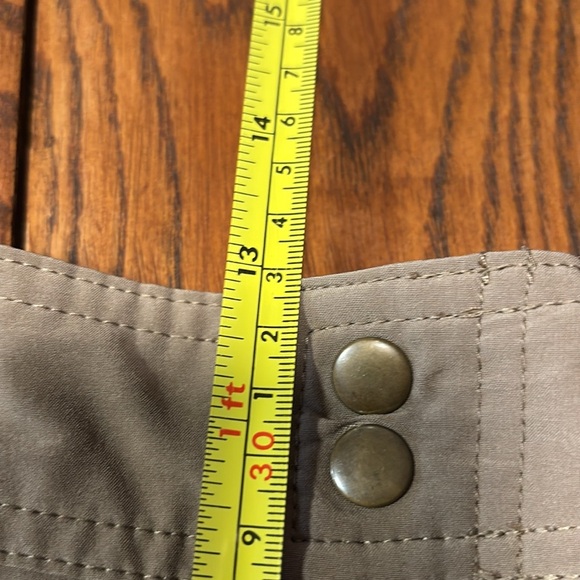 Bolle Ladies Cropped/Capri Khaki Pants Tie Hem Size 16 - Picture 8 of 10